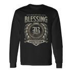 Das Ist Ein Blessing Ding Blessing Name Langarmshirts