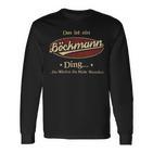 Das Ist Ein Boeckmann Ding Das Würdest Du Nicht Verstehen Boeckmann Name Langarmshirts