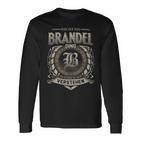 Das Ist Ein Brandel Ding Brandel Name Langarmshirts