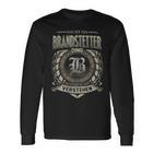 Das Ist Ein Brandstetter Ding Brandstetter Name Langarmshirts