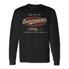 Das Ist Ein Burmeister Ding Das Würdest Du Nicht Verstehen Burmeister Name Langarmshirts