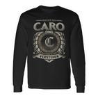 Das Ist Ein Caro Ding Caro Name Langarmshirts