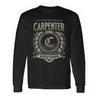 Das Ist Ein Carpenter Ding Carpenter Name Langarmshirts