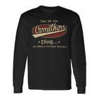 Das Ist Ein Carruthers Ding Das Würdest Du Nicht Verstehen Carruthers Name Langarmshirts