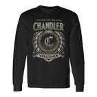 Das Ist Ein Chandler Ding Chandler Name Langarmshirts