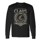 Das Ist Ein Claus Ding Claus Name Langarmshirts