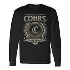 Das Ist Ein Cohrs Ding Cohrs Name Langarmshirts