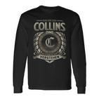 Das Ist Ein Collins Ding Collins Name Langarmshirts