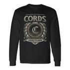 Das Ist Ein Cords Ding Cords Name Langarmshirts