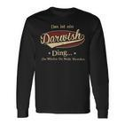 Das Ist Ein Darwish Ding Das Würdest Du Nicht Verstehen Darwish Name Langarmshirts