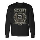 Das Ist Ein Dickert Ding Dickert Name Langarmshirts