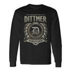 Das Ist Ein Dittmer Ding Dittmer Name Langarmshirts