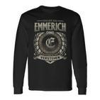 Das Ist Ein Emmerich Ding Emmerich Name Langarmshirts