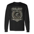 Das Ist Ein Erhardt Ding Erhardt Name Langarmshirts