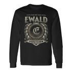 Das Ist Ein Ewald Ding Ewald Name Langarmshirts