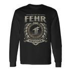 Das Ist Ein Fehr Ding Fehr Name Langarmshirts