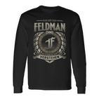 Das Ist Ein Feldman Ding Feldman Name Langarmshirts