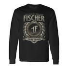 Das Ist Ein Fischer Ding Fischer Name Langarmshirts