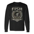 Das Ist Ein Fish Ding Fish Name Langarmshirts