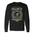 Das Ist Ein Franck Ding Franck Name Langarmshirts