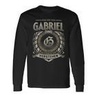 Das Ist Ein Gabriel Ding Gabriel Name Langarmshirts