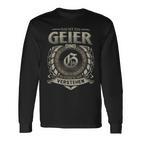 Das Ist Ein Geier Ding Geier Name Langarmshirts