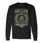 Das Ist Ein Geller Ding Geller Name Langarmshirts