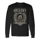 Das Ist Ein Gellert Ding Gellert Name Langarmshirts