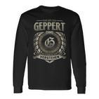 Das Ist Ein Geppert Ding Geppert Name Langarmshirts