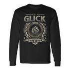 Das Ist Ein Glick Ding Glick Name Langarmshirts