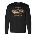 Das Ist Ein Godfrey Ding Das Würdest Du Nicht Verstehen Godfrey Name Langarmshirts