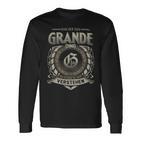 Das Ist Ein Grande Ding Grande Name Langarmshirts