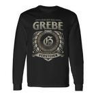 Das Ist Ein Grebe Ding Grebe Name Langarmshirts