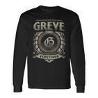 Das Ist Ein Greve Ding Greve Name Langarmshirts