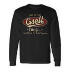 Das Ist Ein Gsell Ding Das Würdest Du Nicht Verstehen Gsell Name Langarmshirts