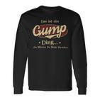 Das Ist Ein Gump Ding Das Würdest Du Nicht Verstehen Gump Name Langarmshirts