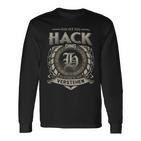 Das Ist Ein Hack Ding Hack Name Langarmshirts