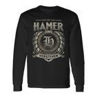 Das Ist Ein Hamer Ding Hamer Name Langarmshirts