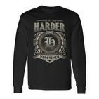 Das Ist Ein Harder Ding Harder Name Langarmshirts