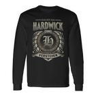 Das Ist Ein Hardwick Ding Hardwick Name Langarmshirts