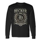 Das Ist Ein Hecker Ding Hecker Name Langarmshirts