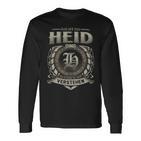 Das Ist Ein Heid Ding Heid Name Langarmshirts