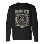 Das Ist Ein Heimlich Ding Heimlich Name Langarmshirts