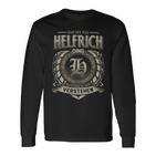 Das Ist Ein Helfrich Ding Helfrich Name Langarmshirts