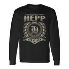 Das Ist Ein Hepp Ding Hepp Name Langarmshirts