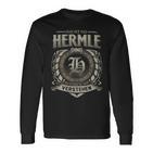 Das Ist Ein Hermle Ding Hermle Name Langarmshirts