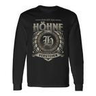 Das Ist Ein Hoehne Ding Hoehne Name Langarmshirts