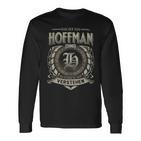 Das Ist Ein Hoffman Ding Hoffman Name Langarmshirts