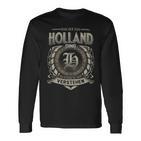 Das Ist Ein Holland Ding Holland Name Langarmshirts