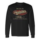 Das Ist Ein Hostetler Ding Das Würdest Du Nicht Verstehen Hostetler Name Langarmshirts